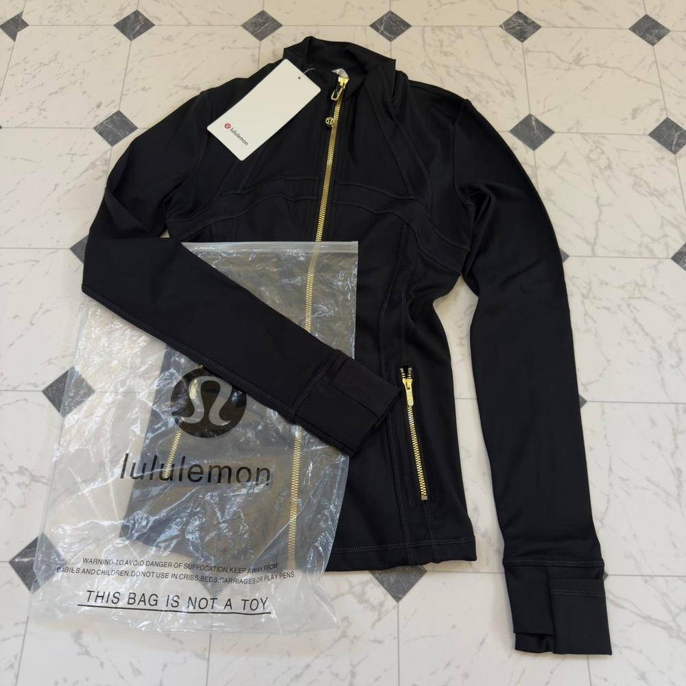 Lululemon Define Jacket Full Zip Athletic Jacket Black Women's 4